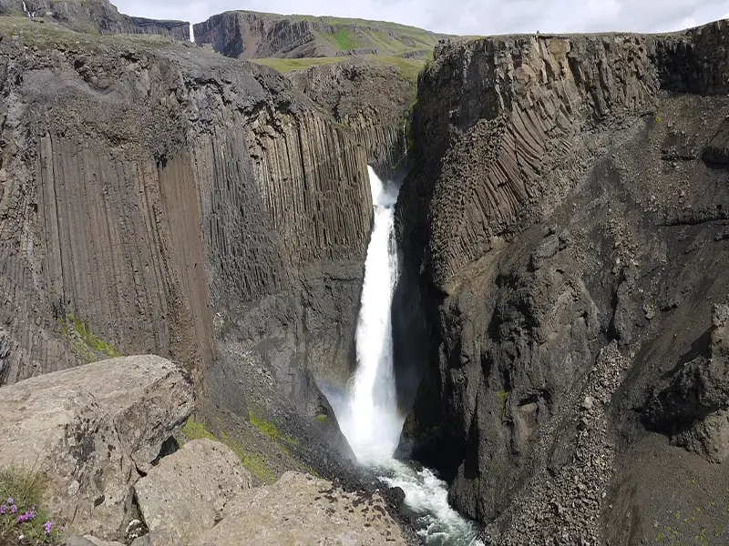 Litlanesfoss i Island