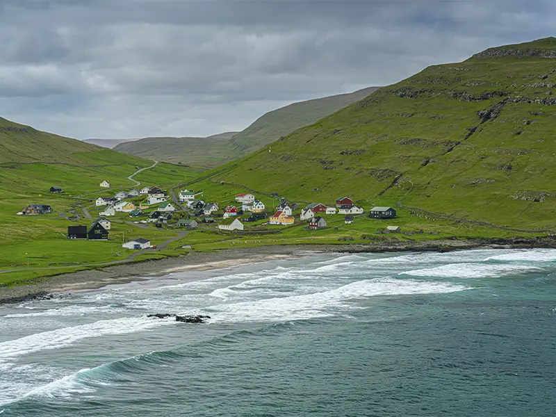 Husavik på Færøerne