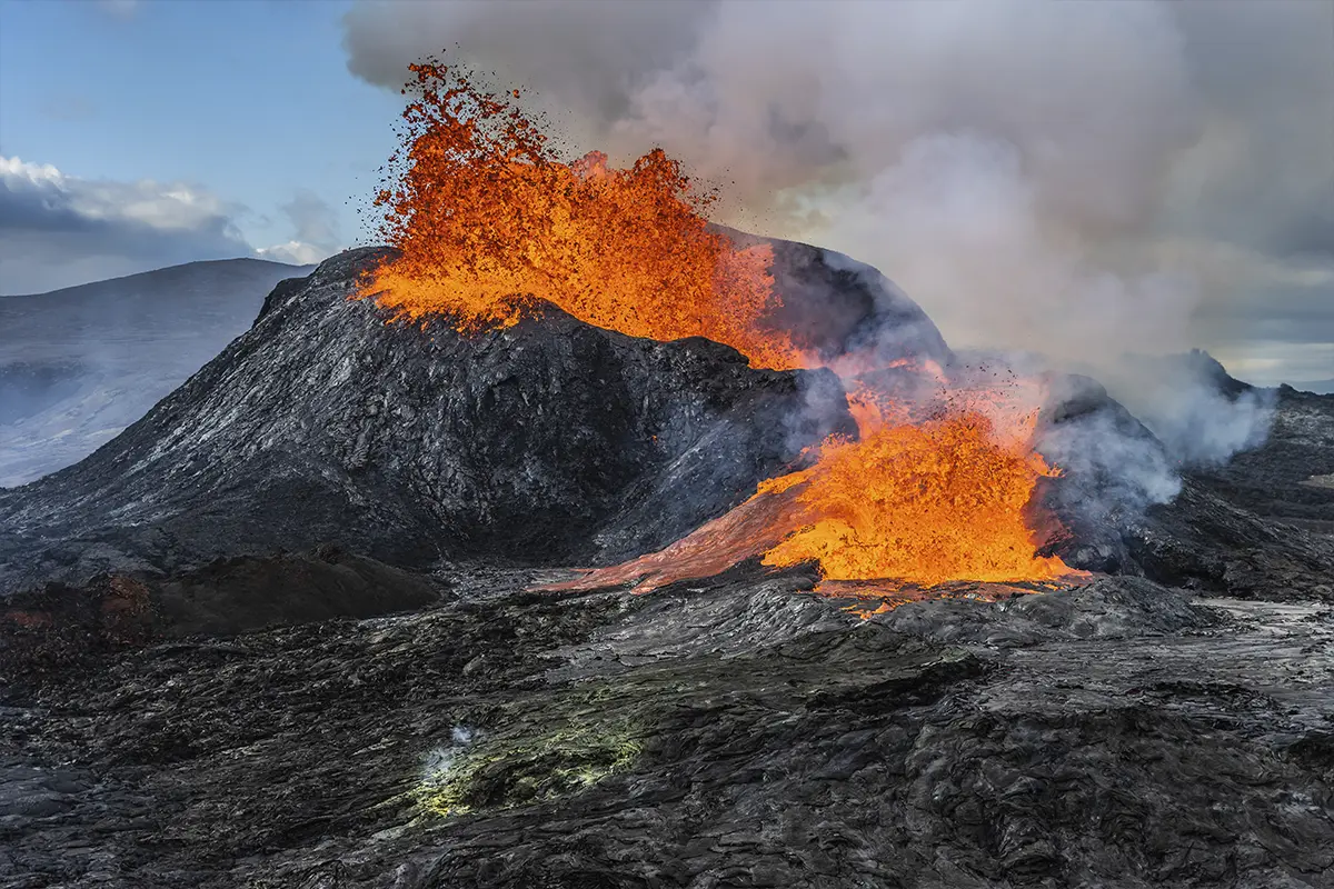 Vulkanudbrud i Island