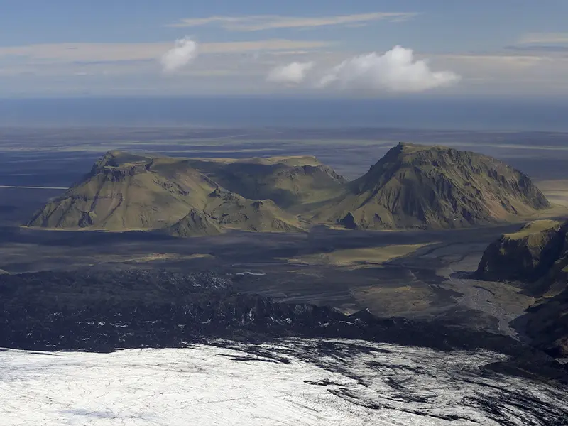 Katla vulkanen i Island