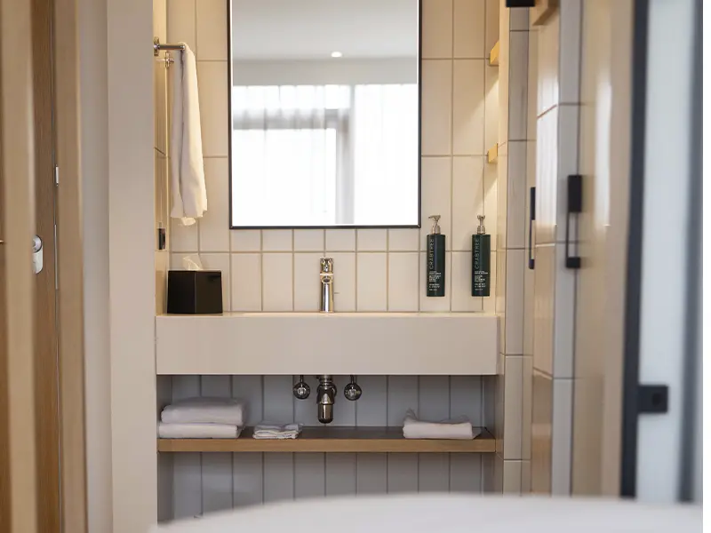 hilton garden inn badeværelse oversigt