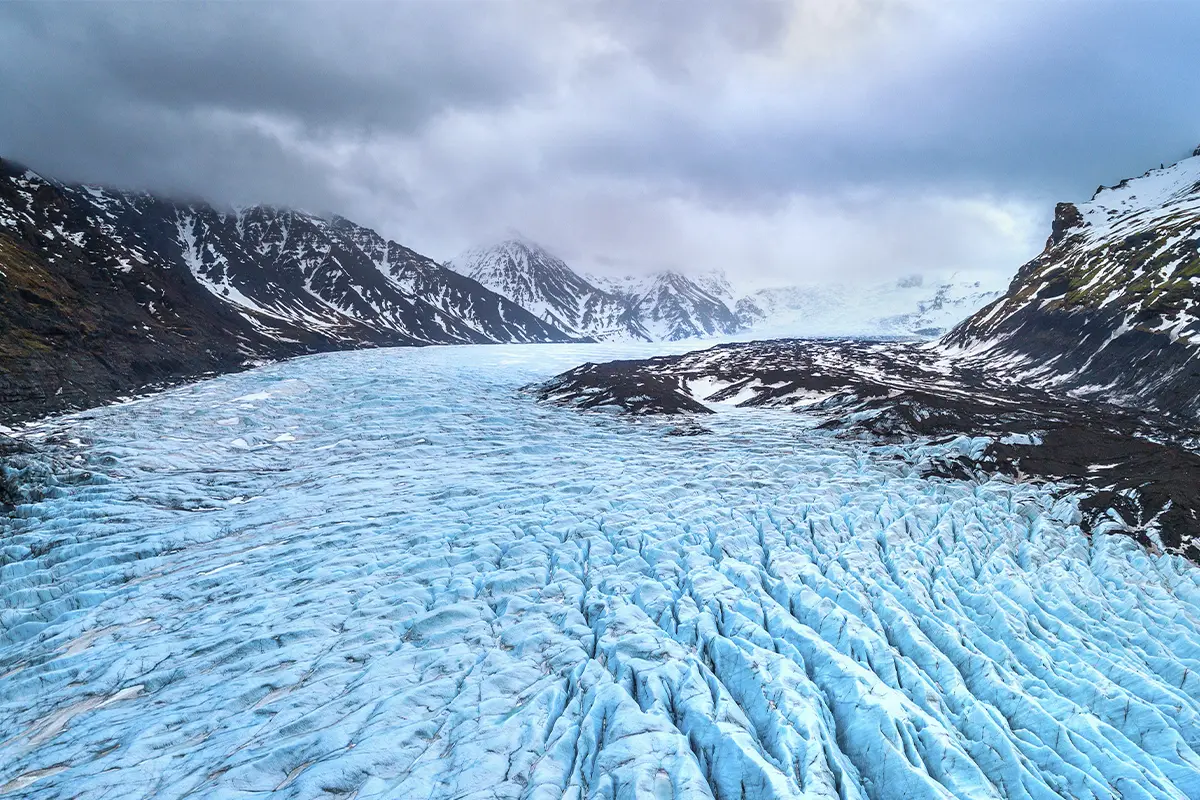 vatnajokull island gletsjer