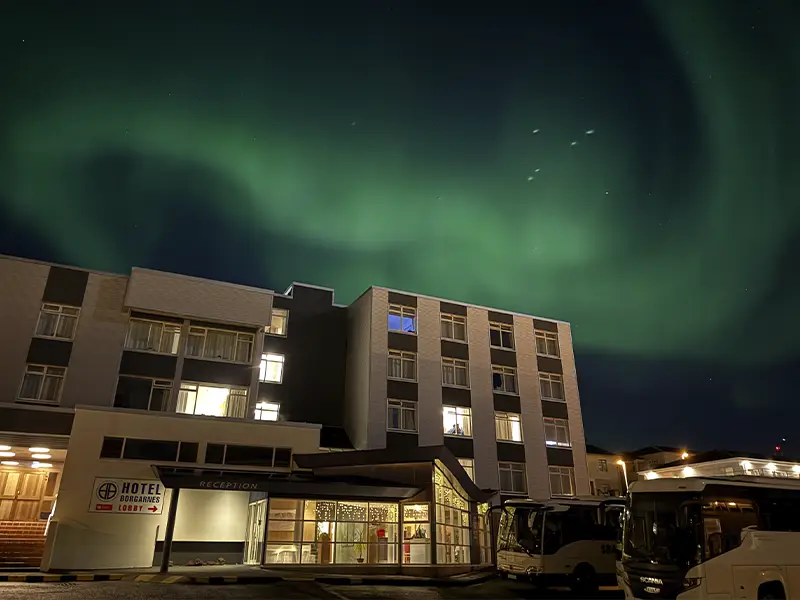 Hotel Borgarnes i Island