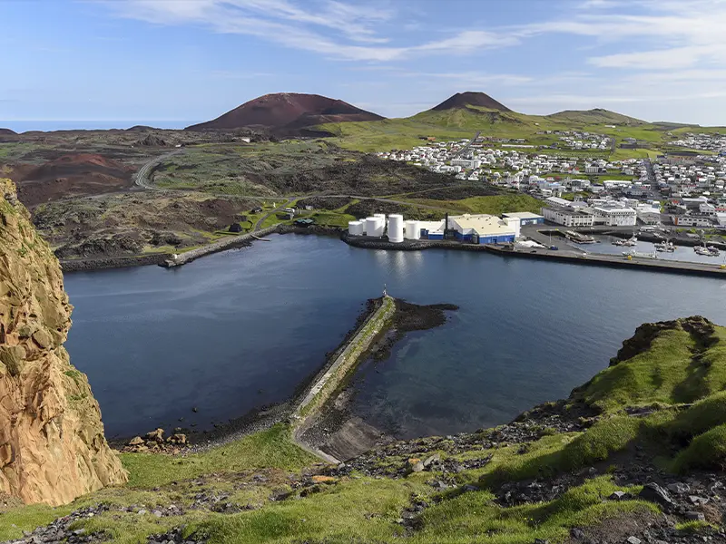 Udsigt Vestmannaøerne