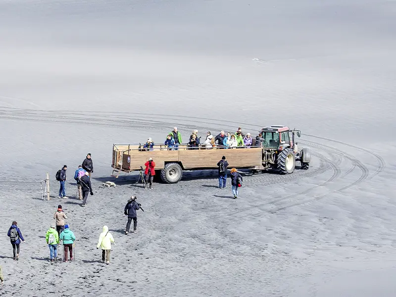 Ingolfshofdi traktor transport