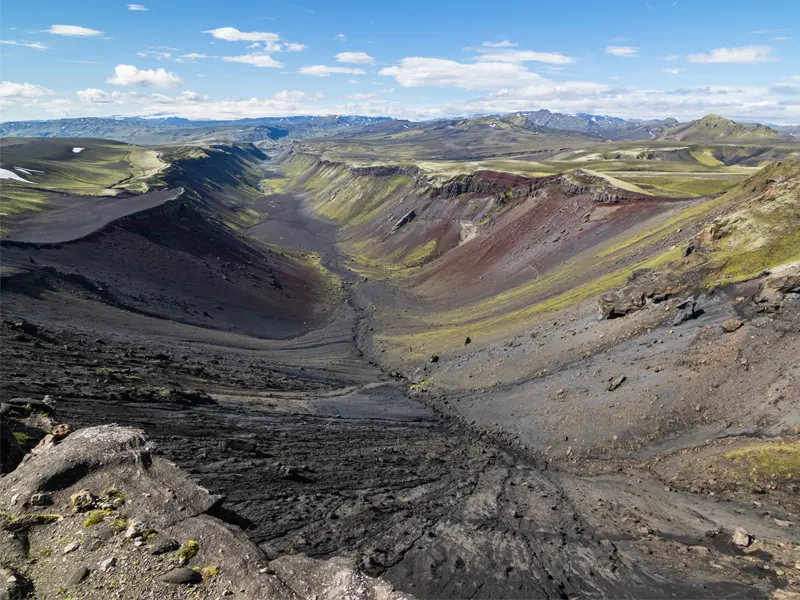 Eldgjá sprækken i Island
